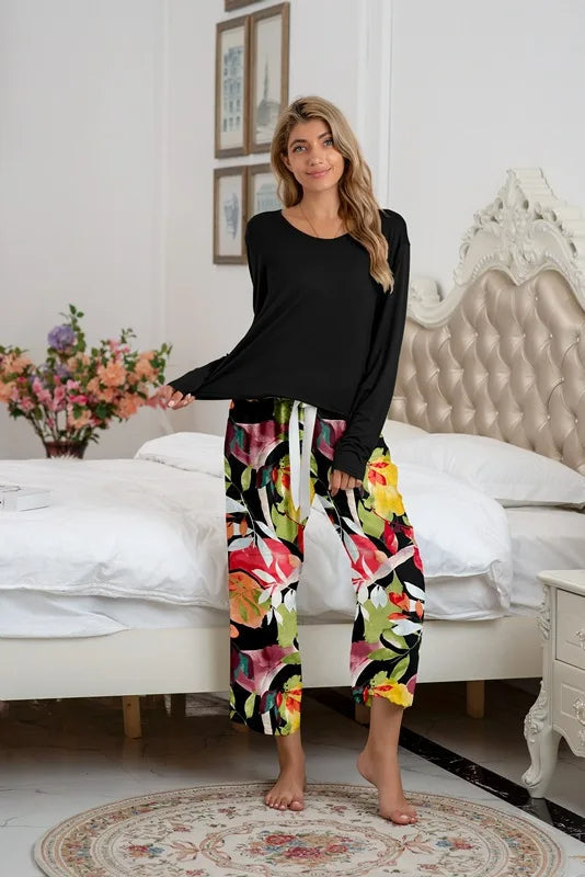 Gebloemd Pyjama-Set π