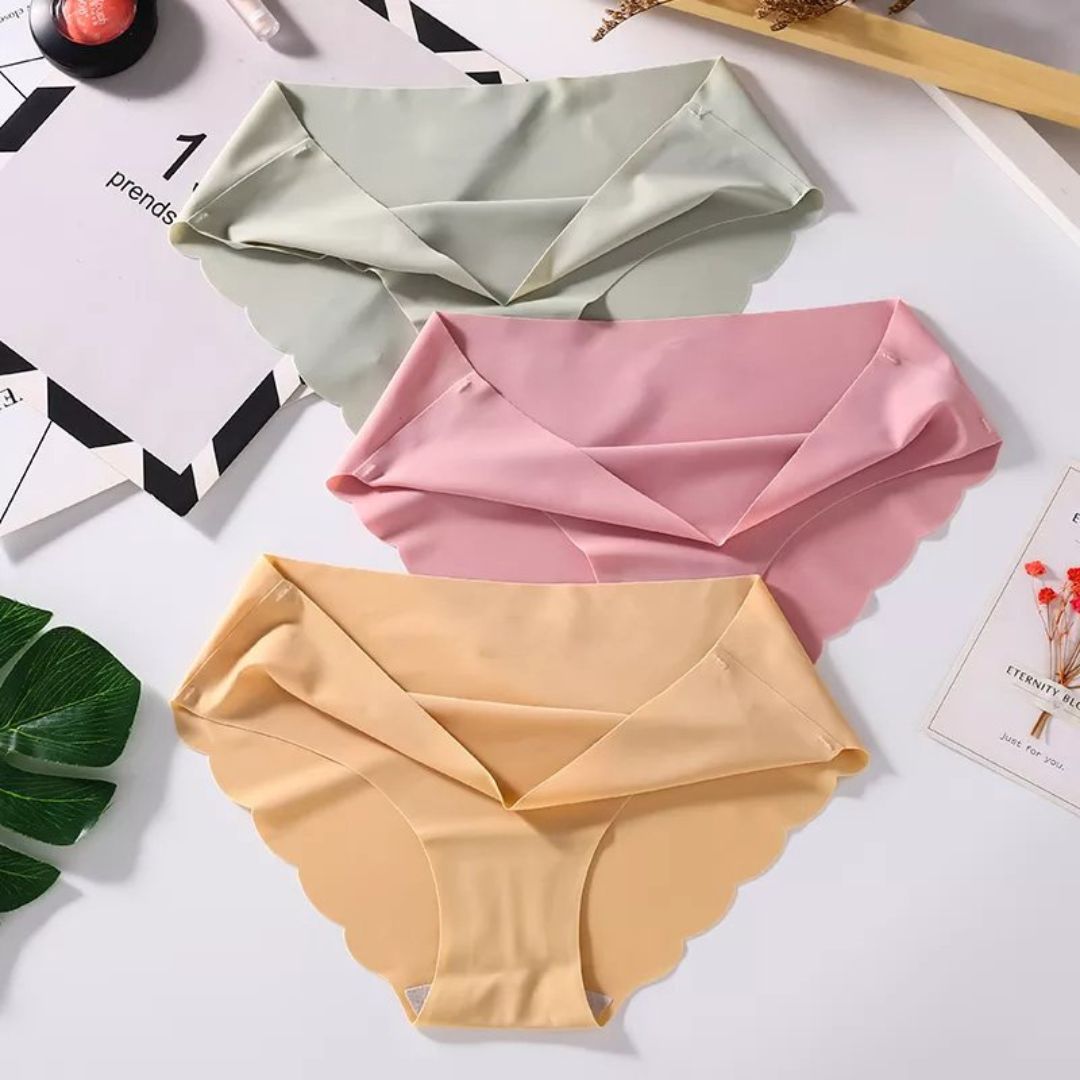 Slip Ondulate senza cuciture a vita media